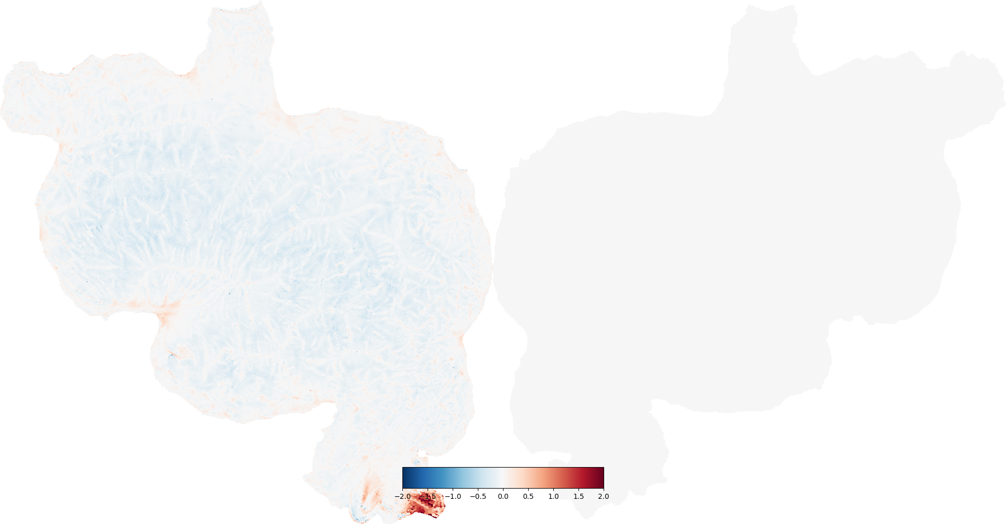 plot flatmap distortion